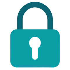 lock icon vector illustration