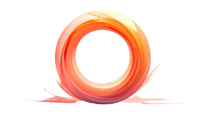 Abstract ring graphic