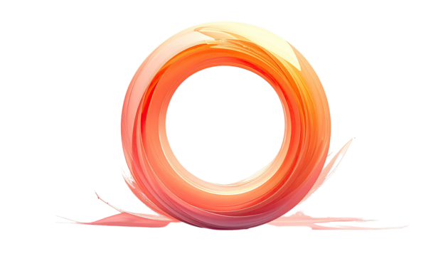 Abstract ring graphic