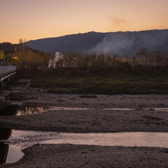 시골길의 한 풍경