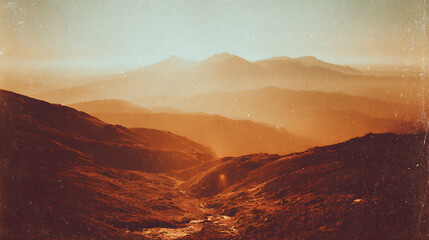 Abstract landscape impression