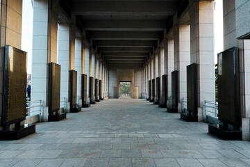 Names Hall Colonnade at the War Memorial of Korea, Seoul