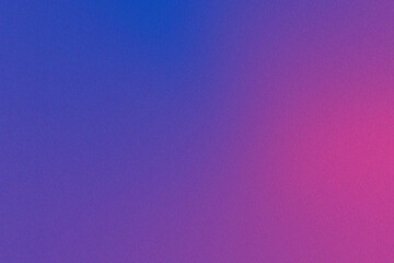 Abstract grainy noisy dark blue and pink gradient background
