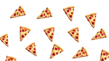 Pizza slice pattern