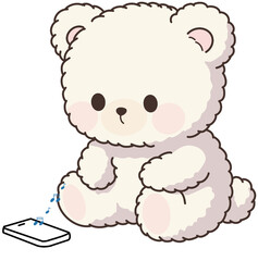 Round Belly Sitting Bear