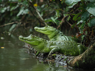 Obraz premium crocodile