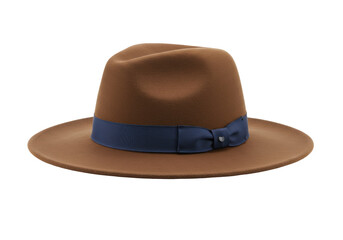 Isolated hat accessory apparel clothing brown casual classic style men's elegant design