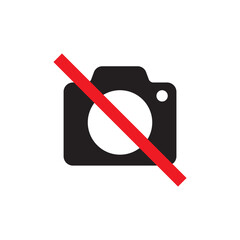 Forbidden Camera with Diagonal Line