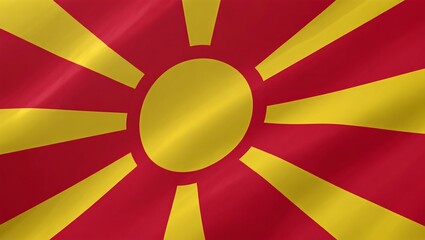 Macedonian Flag 
