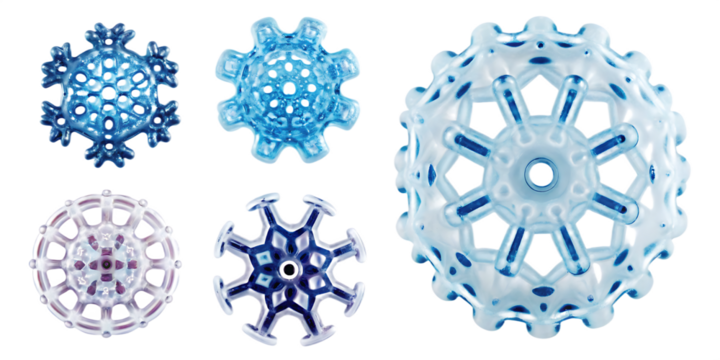 collection set of conductivity cell isolated on white background, png, ai generated