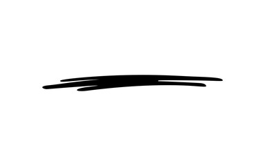 Hand Drawn Smooth Wavy Line OR Fluid Abstract Squiggle Doodle