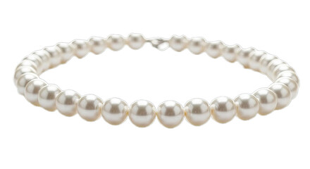 Elegance and Sophistication A Close-Up of a Classic Pearl Bracelet, Showcasing Timeless Beauty and Subtle Luxury for Stylish Accents