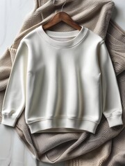 Sweatshirt long sleeve mockup for print in front and back views, sweatshirt template, sweatshirt mockup, sweatshirt placement print presentation.