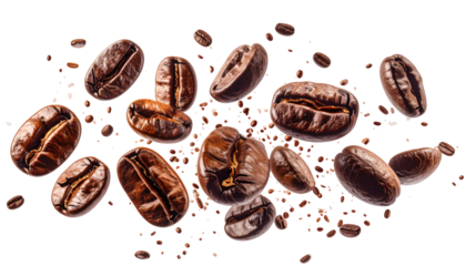 Coffee beans in motion (3)