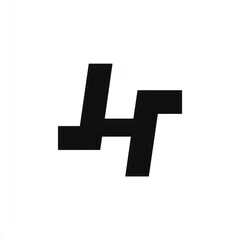 Fototapeta premium Abstract letter logo design