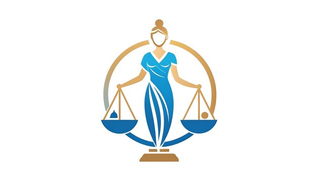 Lady Justice holding scales