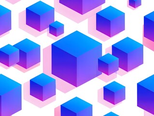 abstract background with cubes