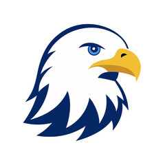bald eagle illustration for political campaign gra vector art