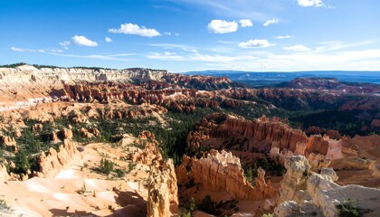Fototapeta premium Panoramic view of Bryce Canyon National Park