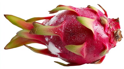 Dragon fruit isolated on white background.png