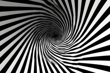 흑백 나선 패턴