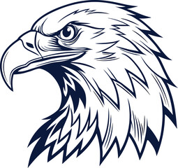 Obraz premium Majestic Eagle Head American Eagle