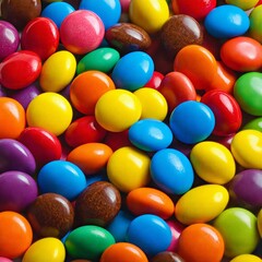 colorful chocolate candy