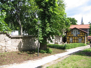 Park an der Stadtmauer in Bad Langensalza