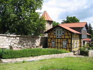 Park an der Stadtmauer in Bad Langensalza