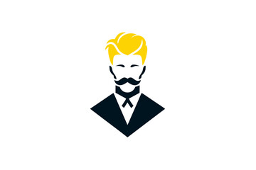 business man drawing idea