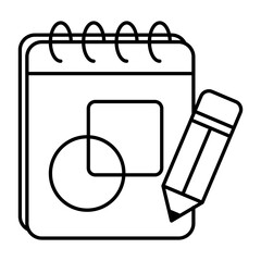 Web and Design Development or Graphics Design Line Icons and illustrations Pack