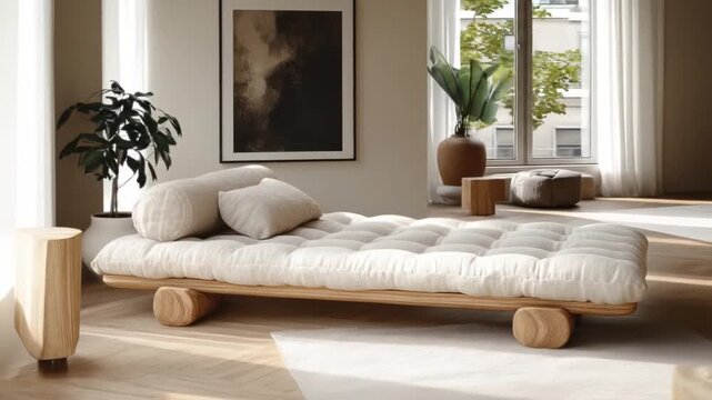Modern minimalist daybed