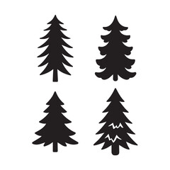 Obraz premium Christmas Tree Svg