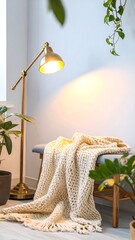 Cozy living room corner