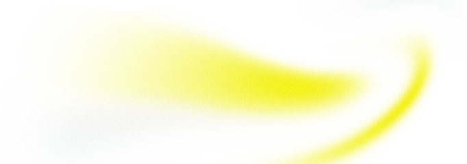 Abstract grainy yellow gradient shape, a soft textured transparent element for modern web design