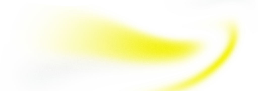 Abstract grainy yellow gradient shape, a soft textured transparent element for modern web design