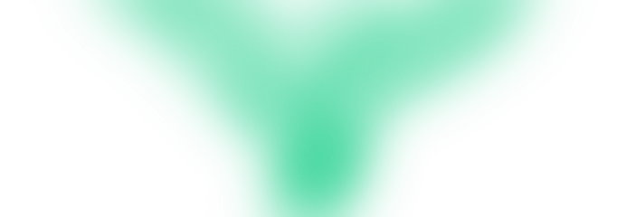 Abstract grainy mint green shape, a soft textured transparent element for modern web design