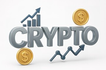Crypto Wallet Landing Page with Executive Cryptocurrency Transaction
