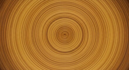 Textura madera anillos dorados luz c�lida suave dise�o circular abstracto. AI Generated