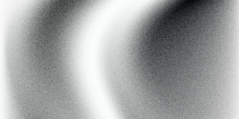 Black dark gray silver white wave abstract background for design. Light wave, wavy line. Ombre gradient.