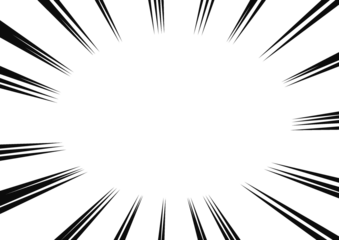 漫画背景集中線