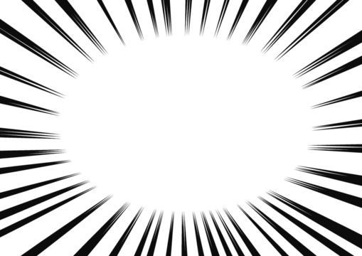 漫画背景集中線