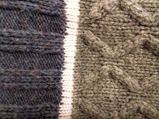 knitted wool texture