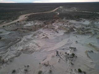 mungo national park, aerial