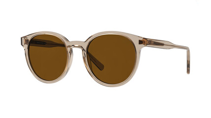 Designer sunglasses product photo, crisp shadows, pure white background, studio lighting