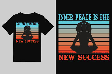 Yoga T shirt Design, yoga vector for t shirt