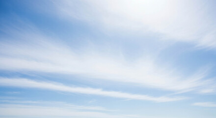 Obraz premium Blue and White Gradient Sky Background