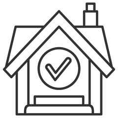Housing Outline Icon