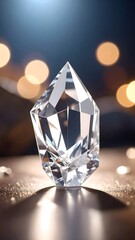 Sparkling crystal gem