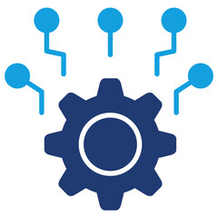 Technology Flat Blue Icon